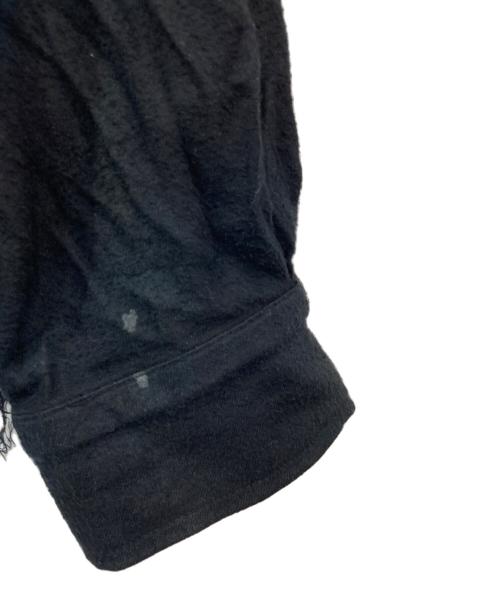 AMIRI（アミリ）AMIRI (アミリ) カットオフグラデーション オンブレフランネルシャツ グリーン×ブラック サイズ:SIZE Lの古着・服飾アイテム