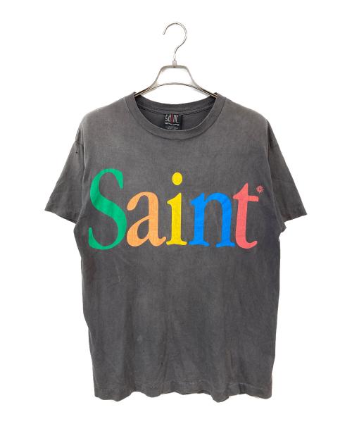 SAINT MICHAEL（セントマイケル）SAINT MICHAEL (セントマイケル) SS TEE COLOFUL SAINT/SSティーカラフルセイント ブラック サイズ:SIZE Mの古着・服飾アイテム
