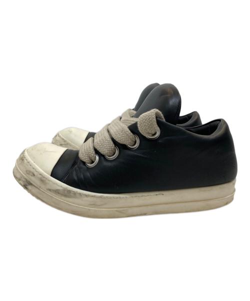 RICK OWENS（リックオウエンス）RICK OWENS (リックオウエンス) JUMBOLACED LOW SNEAKERS/ジャンボレースドロウスニーカー ブラック サイズ:SIZE 42 1/2の古着・服飾アイテム