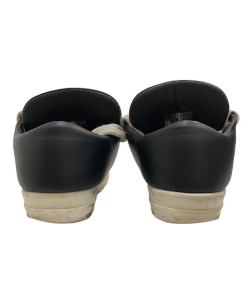 RICK OWENS（リックオウエンス）RICK OWENS (リックオウエンス) JUMBOLACED LOW SNEAKERS/ジャンボレースドロウスニーカー ブラック サイズ:SIZE 42 1/2の古着・服飾アイテム
