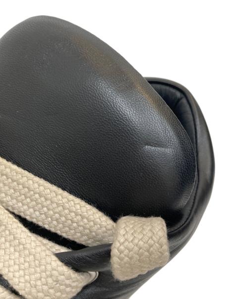 RICK OWENS（リックオウエンス）RICK OWENS (リックオウエンス) JUMBOLACED LOW SNEAKERS/ジャンボレースドロウスニーカー ブラック サイズ:SIZE 42 1/2の古着・服飾アイテム