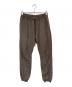 nonnative（ノンネイティブ）の古着「DWELLER EASY PANTS C/P/R SWEAT」｜ブラウン