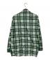 NIKE (ナイキ) F.C.R.B. (エフシーレアルブリストル) チェックコーチジャケット グリーン サイズ:SIZE L：5000円