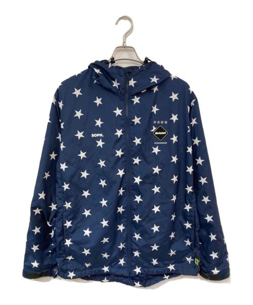 F.C.R.B.（エフシーレアルブリストル）F.C.R.B. (エフシーレアルブリストル) TEAM PRACTICE JACKET ネイビー サイズ:XLの古着・服飾アイテム