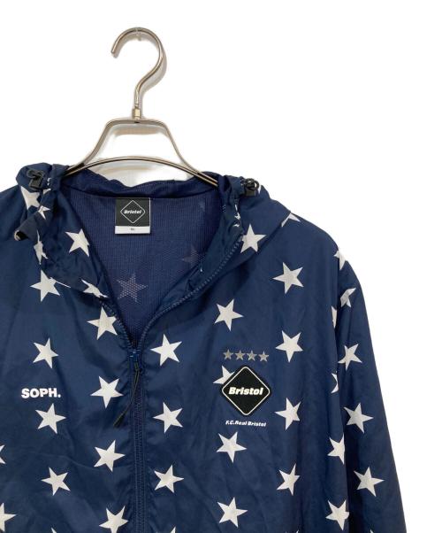 F.C.R.B.（エフシーレアルブリストル）F.C.R.B. (エフシーレアルブリストル) TEAM PRACTICE JACKET ネイビー サイズ:XLの古着・服飾アイテム