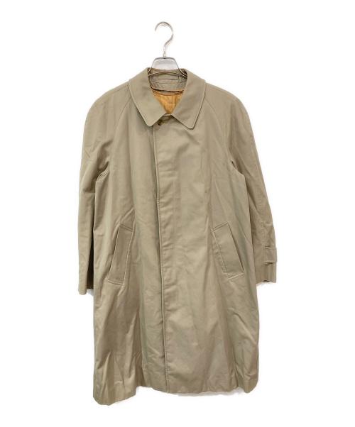 Aquascutum（アクアスキュータム）Aquascutum (アクアスキュータム) ライナー付ステンカラーコート ベージュ サイズ:不明の古着・服飾アイテム