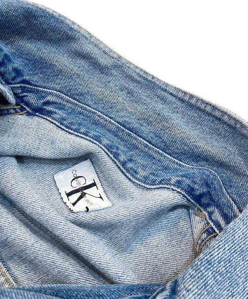 Calvin Klein（カルバンクライン）Calvin Klein (カルバンクライン) 90’Sデニムジャケット インディゴ サイズ:SIZE Lの古着・服飾アイテム