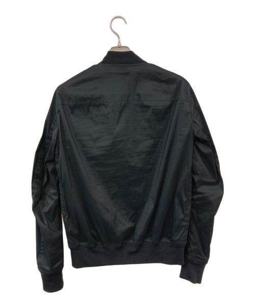 RICK OWENS（リックオウエンス）RICK OWENS (リックオウエンス) Raglan Bomber Jacket ブラック サイズ:46の古着・服飾アイテム