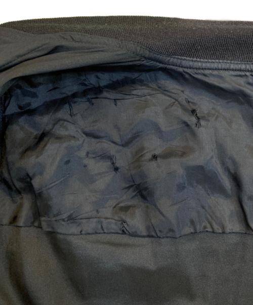 RICK OWENS（リックオウエンス）RICK OWENS (リックオウエンス) Raglan Bomber Jacket ブラック サイズ:46の古着・服飾アイテム