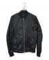 RICK OWENS（リックオウエンス）の古着「Raglan Bomber Jacket」｜ブラック