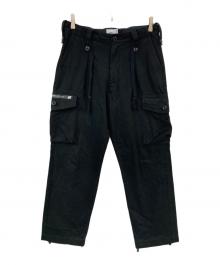 WTAPS（ダブルタップス）の古着「MILT2001 / TROUSERS / COTTON. TWILL」｜ブラック