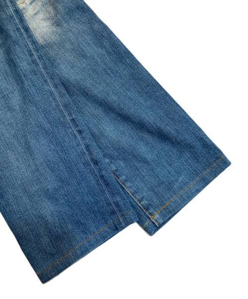 BALMAIN（バルマン）BALMAIN (バルマン) ヴィンテージ加工 バイカーデニムパンツ インディゴ サイズ:30の古着・服飾アイテム