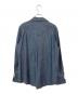 AEWEN MATOPH (イウエン マトフ) スカーフビジューボタンシャツ インディゴ サイズ:SIZE 36：5000円