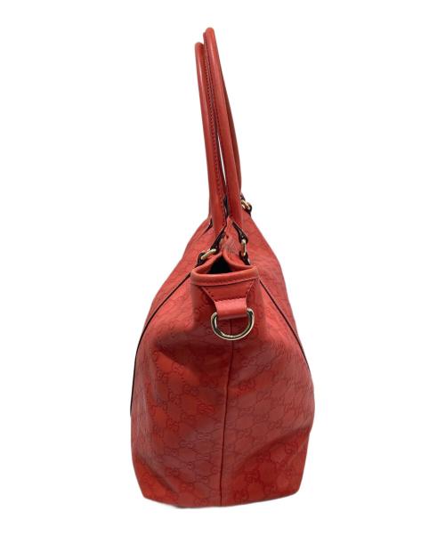 GUCCI（グッチ）GUCCI (グッチ) トートバッグ ２レッドの古着・服飾アイテム