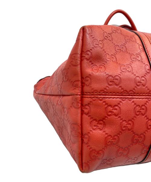 GUCCI（グッチ）GUCCI (グッチ) トートバッグ ２レッドの古着・服飾アイテム