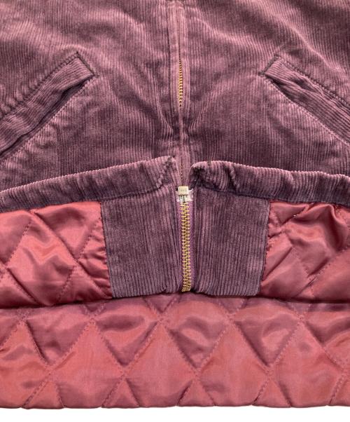 Hysteric Glamour（ヒステリックグラマー）Hysteric Glamour (ヒステリックグラマー) 00’S襟ボアコーデュロイキルティングジャケット ボルドー サイズ:Sの古着・服飾アイテム