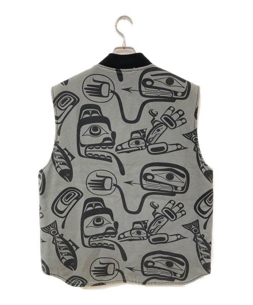 SUPREME（シュプリーム）SUPREME (シュプリーム) Haida Work Vest グレー サイズ:Mの古着・服飾アイテム