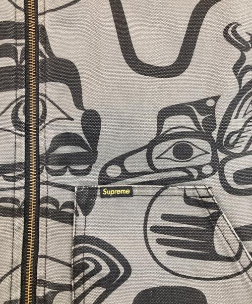 SUPREME（シュプリーム）SUPREME (シュプリーム) Haida Work Vest グレー サイズ:Mの古着・服飾アイテム