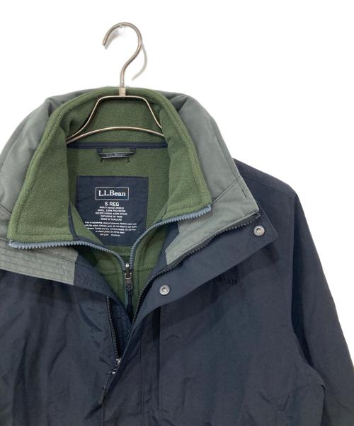 L.L.Bean（エルエルビーン）L.L.Bean (エルエルビーン) フリースライナー付きジャケット ブラック サイズ:SIZE Sの古着・服飾アイテム