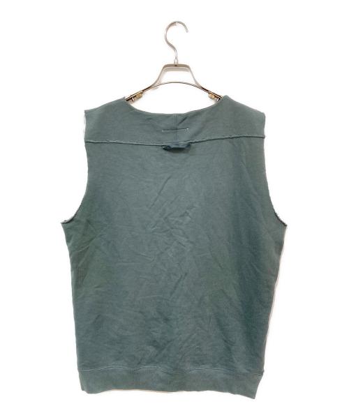 MM6 Maison Margiela（エムエムシックスメゾンマルジェラ）MM6 Maison Margiela (エムエムシックスメゾンマルジェラ) ノースリーブスウェット グレー サイズ:SIZE Sの古着・服飾アイテム