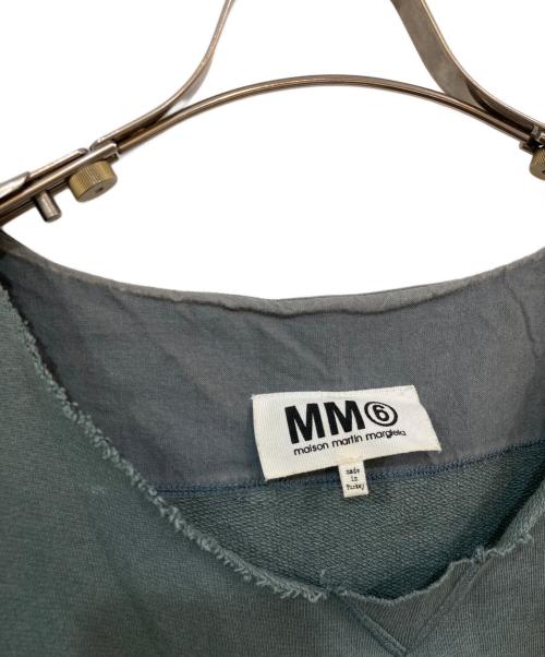 MM6 Maison Margiela（エムエムシックスメゾンマルジェラ）MM6 Maison Margiela (エムエムシックスメゾンマルジェラ) ノースリーブスウェット グレー サイズ:SIZE Sの古着・服飾アイテム