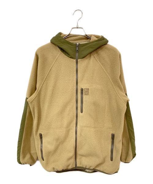 STANDARD CALIFORNIA（スタンダードカリフォルニア）STANDARD CALIFORNIA (スタンダードカリフォルニア) フリースジャケット ベージュ サイズ:SIZE XLの古着・服飾アイテム