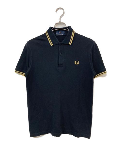 FRED PERRY（フレッドペリー）FRED PERRY (フレッドペリー) ポロシャツ ブラック サイズ:SIZE 38の古着・服飾アイテム