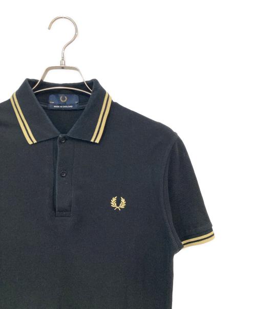 FRED PERRY（フレッドペリー）FRED PERRY (フレッドペリー) ポロシャツ ブラック サイズ:SIZE 38の古着・服飾アイテム