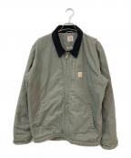 CarHarttカーハート）の古着「Full Swing Armstrong Jacket CarHartt/フルスウィングアームストロングジャケットカーハート」｜カーキ