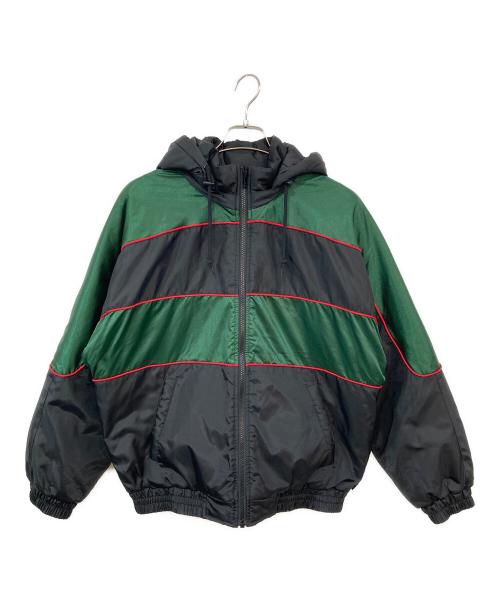 SUPREME（シュプリーム）SUPREME (シュプリーム) sports piping puffy jacket ブラック サイズ:Sの古着・服飾アイテム