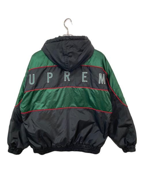 SUPREME（シュプリーム）SUPREME (シュプリーム) sports piping puffy jacket ブラック サイズ:Sの古着・服飾アイテム