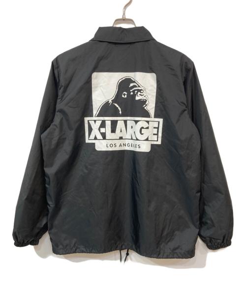 X-LARGE（エクストララージ）X-LARGE (エクストララージ) OG LOGO COACHES JACKET ブラック サイズ:Lの古着・服飾アイテム