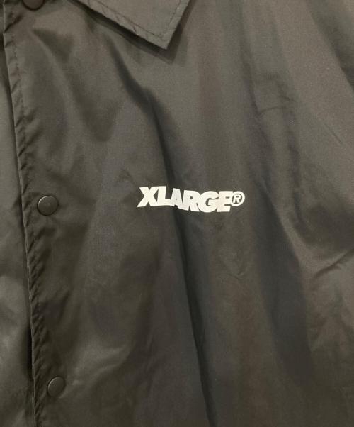 X-LARGE（エクストララージ）X-LARGE (エクストララージ) OG LOGO COACHES JACKET ブラック サイズ:Lの古着・服飾アイテム