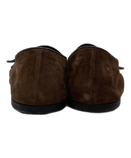 BARNEYS NEWYORK（バーニーズ・ニューヨーク）BARNEYS NEWYORK (バーニーズ・ニューヨーク) スウェードローファー ベージュ サイズ:SIZE 41の古着・服飾アイテム