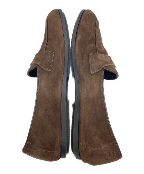 BARNEYS NEWYORK（バーニーズ・ニューヨーク）BARNEYS NEWYORK (バーニーズ・ニューヨーク) スウェードローファー ベージュ サイズ:SIZE 41の古着・服飾アイテム