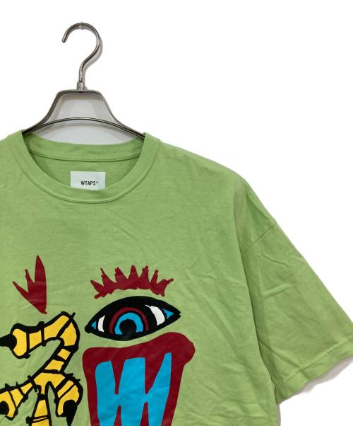 WTAPS（ダブルタップス）WTAPS (ダブルタップス) OBJ 04 / SS / COTTON. FUKU Tシャツ グリーン サイズ:04の古着・服飾アイテム