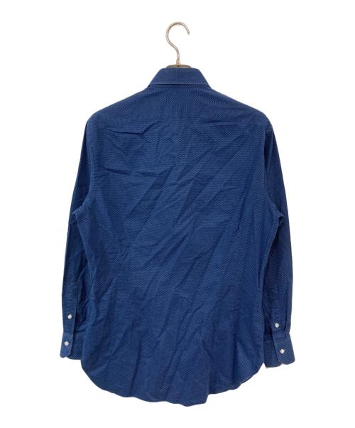 SARTORIO napoli（サルトリオ ナポリ）SARTORIO napoli (サルトリオ ナポリ) 総柄シャツ ネイビー サイズ:SIZE 1の古着・服飾アイテム