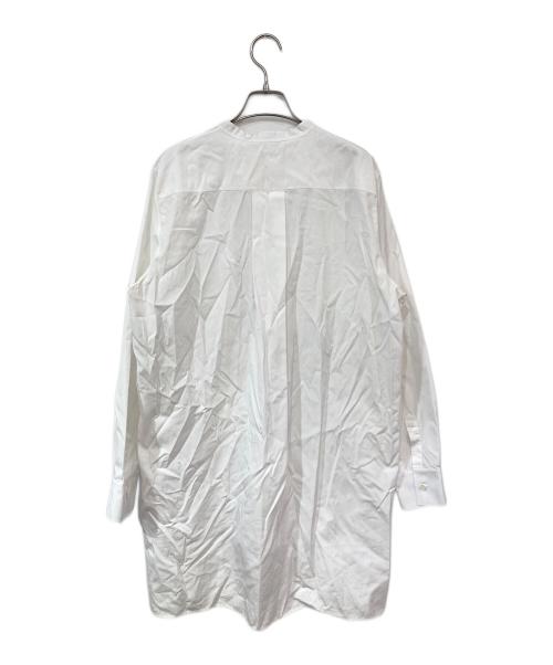 Christian Dior（クリスチャン ディオール）Christian Dior (クリスチャン ディオール) Dioriviera Long Blouse Cotton Poplin/ディオリビエラロングブラウスコットンポプリン ホワイト サイズ:SIZE 42の古着・服飾アイテム