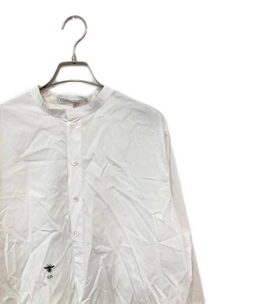 Christian Dior（クリスチャン ディオール）Christian Dior (クリスチャン ディオール) Dioriviera Long Blouse Cotton Poplin/ディオリビエラロングブラウスコットンポプリン ホワイト サイズ:SIZE 42の古着・服飾アイテム