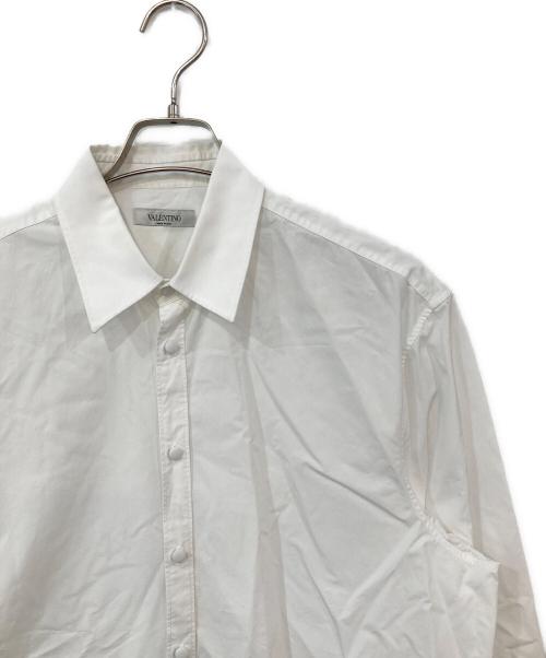 VALENTINO（ヴァレンティノ）VALENTINO (ヴァレンティノ) L/S シャツ ホワイト サイズ:SIZE 40の古着・服飾アイテム