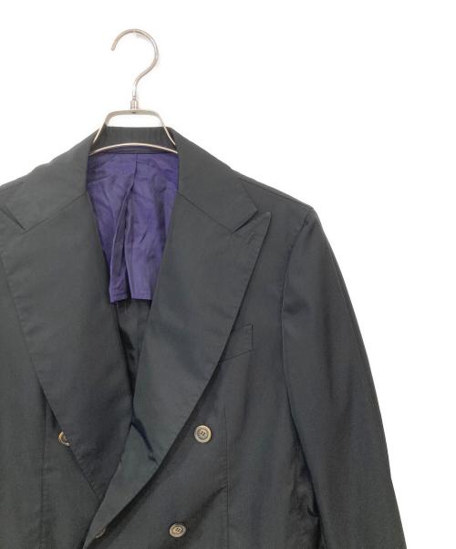 stile latino（スティレラティーノ）stile latino (スティレラティーノ) ダブルジャケット ブラック サイズ:SIZE 50の古着・服飾アイテム