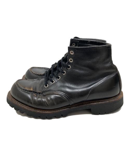 RED WING（レッドウィング）RED WING (レッドウィング) モックトゥ アイリッシュセッター ブーツ ブラック サイズ:9Dの古着・服飾アイテム