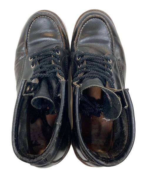 RED WING（レッドウィング）RED WING (レッドウィング) モックトゥ アイリッシュセッター ブーツ ブラック サイズ:9Dの古着・服飾アイテム