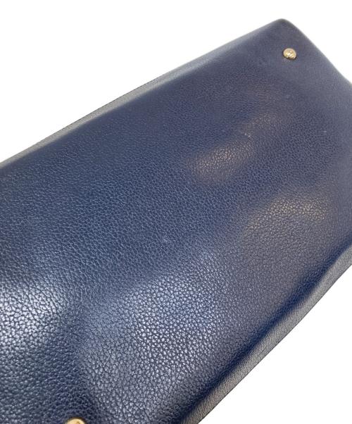 FAURE LE PAGE（フォーレルパージュ）FAURE LE PAGE (フォーレルパージュ) ユカイル柄 2WAYバッグ ネイビーの古着・服飾アイテム