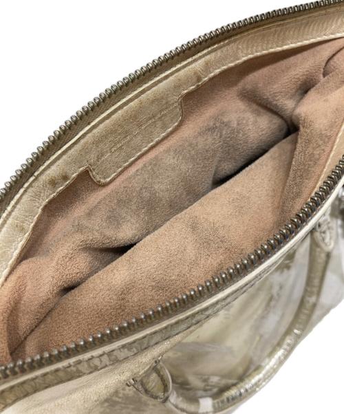 Maison Margiela（メゾンマルジェラ）Maison Margiela (メゾンマルジェラ) 5ACバッグ ゴールドの古着・服飾アイテム