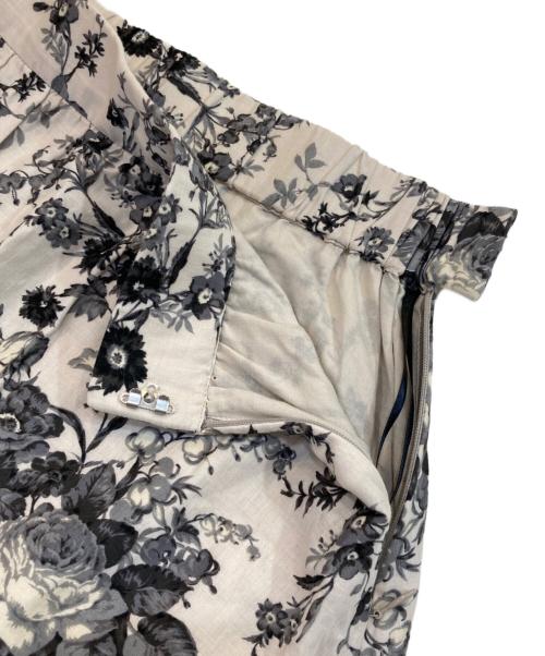 INGEBORG（インゲボルグ）INGEBORG (インゲボルグ) ロージスチークptフロントリボンベルトスカート ベージュ サイズ:SIZE 3の古着・服飾アイテム