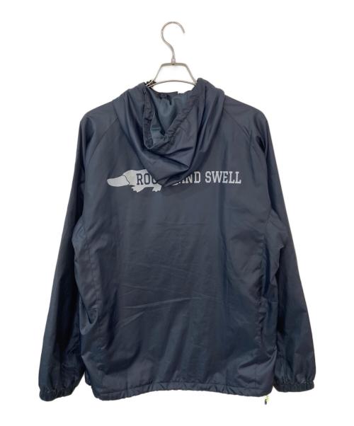 ROUGH&SWELL（ラフアンドスウェル）ROUGH&SWELL (ラフアンドスウェル) HEXAGON ZIP HOODIE ブラック サイズ:Lの古着・服飾アイテム