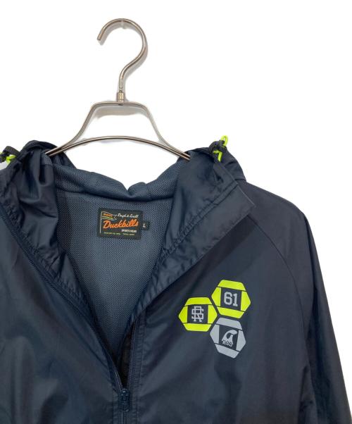 ROUGH&SWELL（ラフアンドスウェル）ROUGH&SWELL (ラフアンドスウェル) HEXAGON ZIP HOODIE ブラック サイズ:Lの古着・服飾アイテム