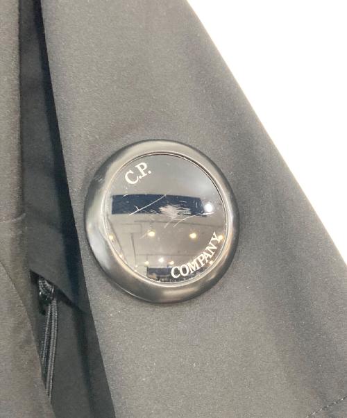 C.P COMPANY（シーピーカンパニー）C.P COMPANY (シーピーカンパニー) PRO-TEK Hoodied jacket/プロテックフーディードジャケット ブラック サイズ:SIZE 52の古着・服飾アイテム