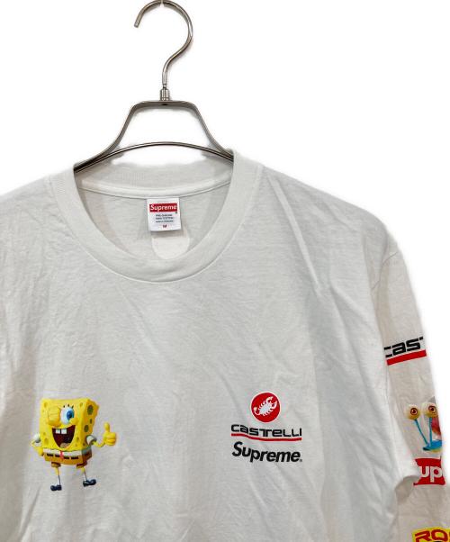 SUPREME（シュプリーム）SUPREME (シュプリーム) SpongeBob Castelli Racing/スポンジボブカステリレーシング ホワイト サイズ:SIZE Mの古着・服飾アイテム